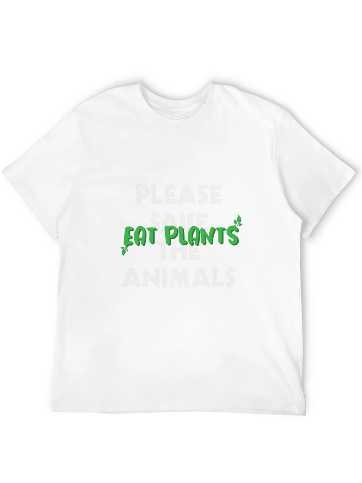 Eat Plants Graphic Tee - Vegan T-Shirt