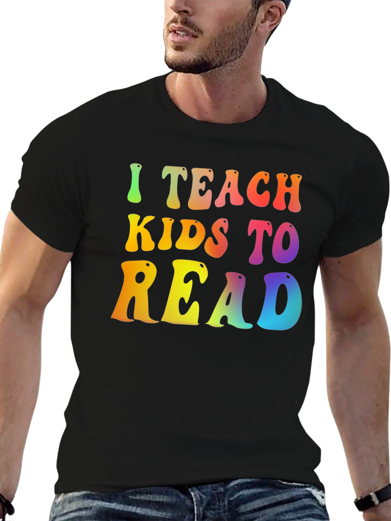 I Teach Kids To Read - Retro T-Shirt