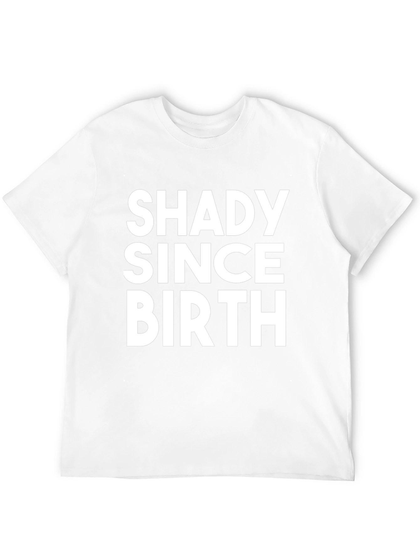 Shady Since Birth Graphic Tee - Black T-Shirt