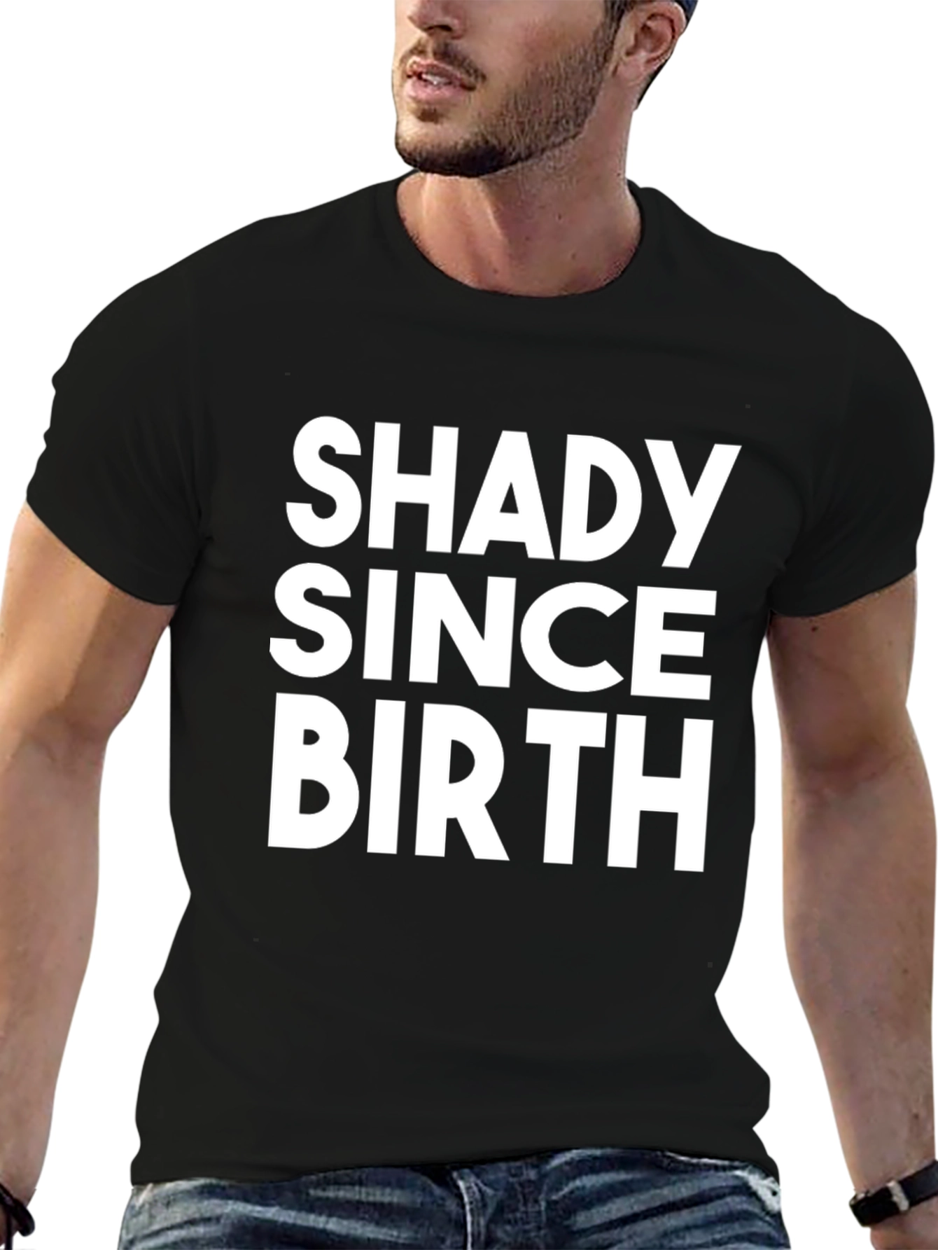 Shady Since Birth Graphic Tee - Black T-Shirt