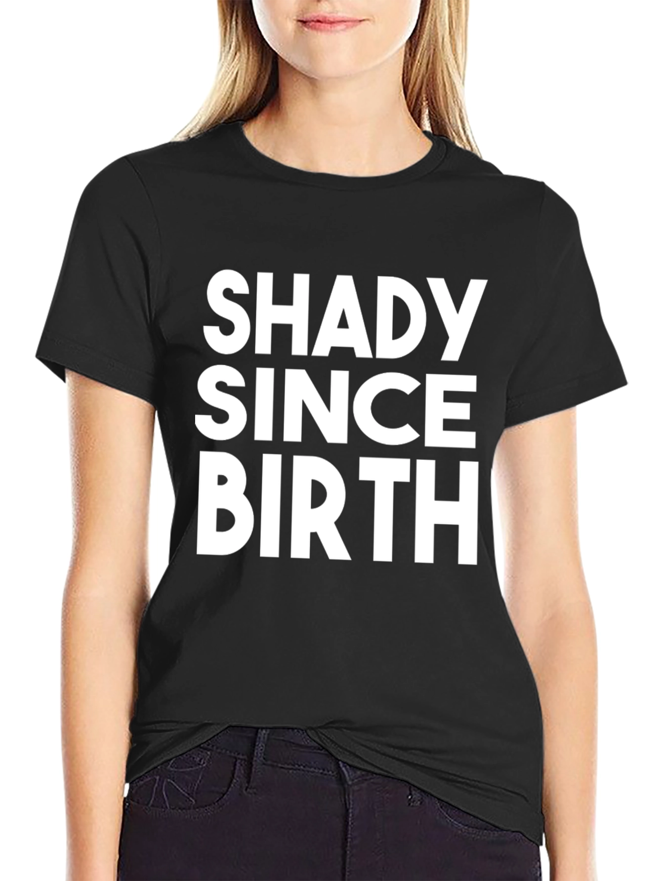 Shady Since Birth Graphic Tee - Black T-Shirt