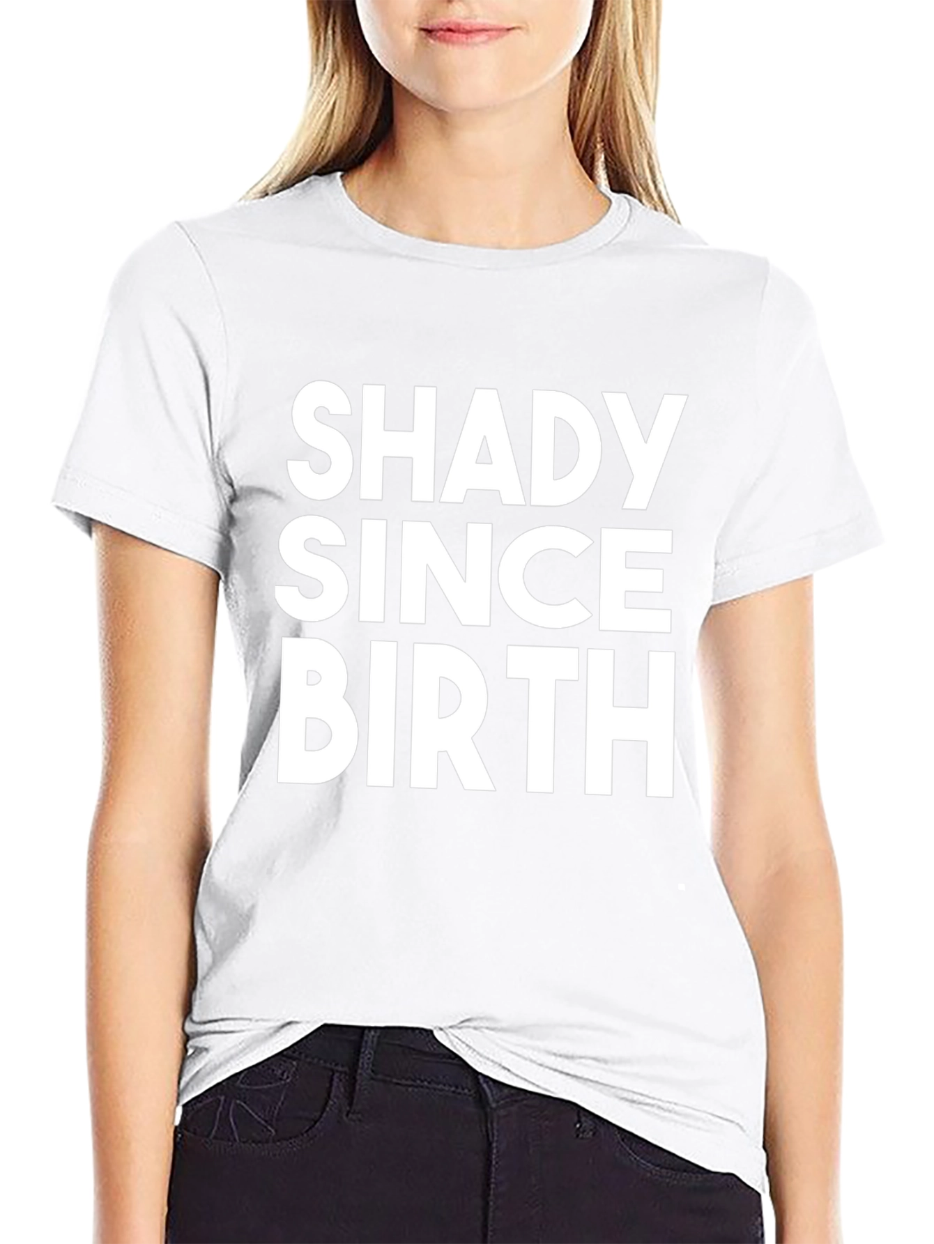 Shady Since Birth Graphic Tee - Black T-Shirt