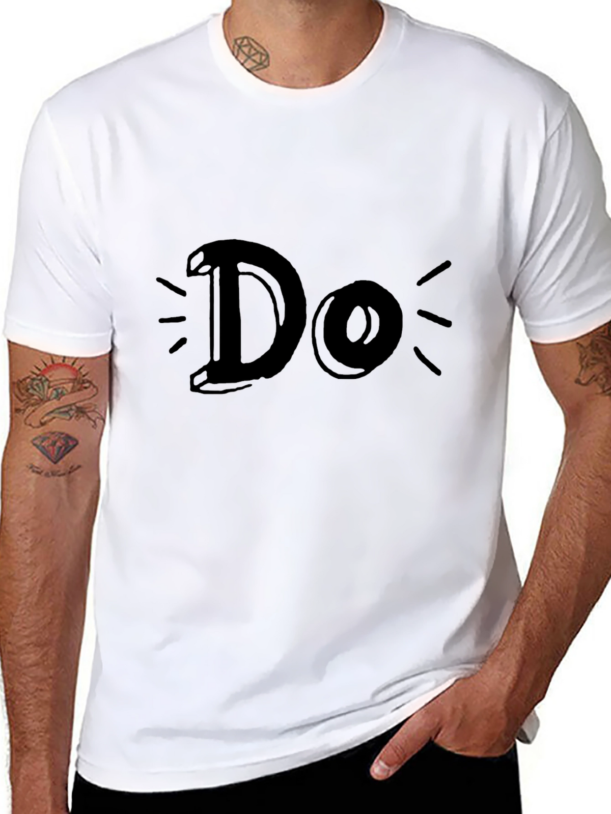 Do Graphic Tee - Comfortable Cotton Blend