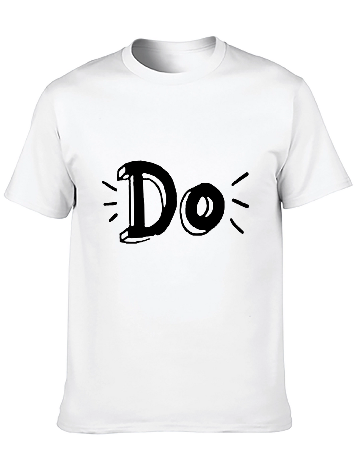 Do Graphic Tee - Comfortable Cotton Blend