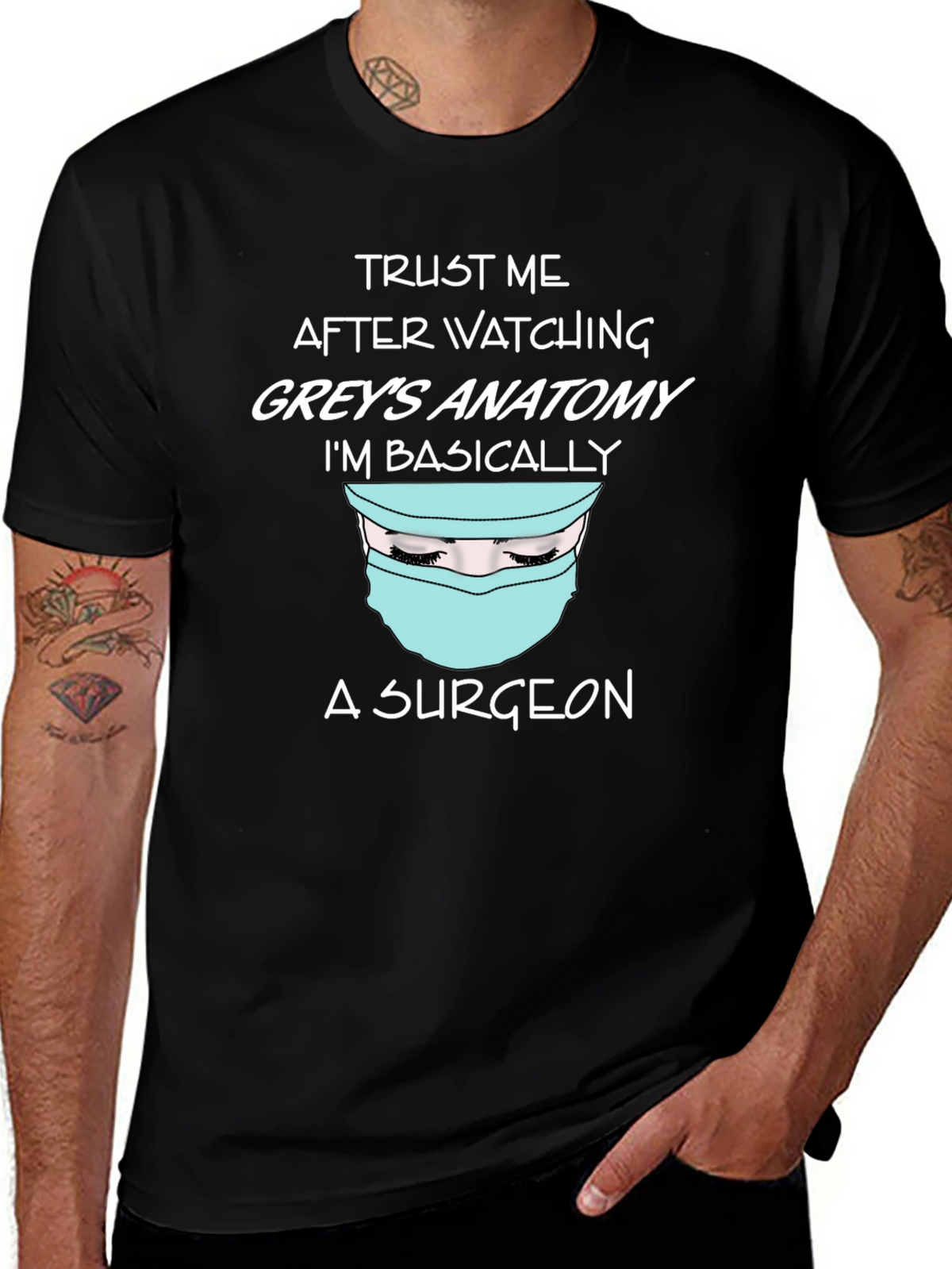 Greys Anatomy Surgeon T-Shirt - TV Show Tee