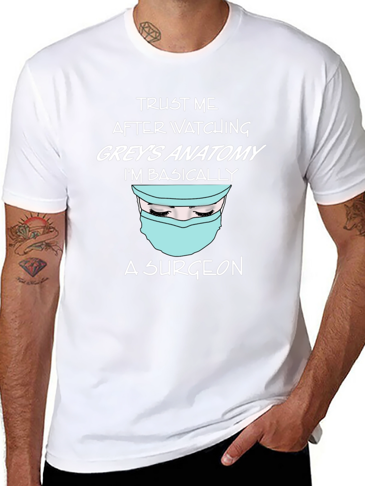 Greys Anatomy Surgeon T-Shirt - TV Show Tee