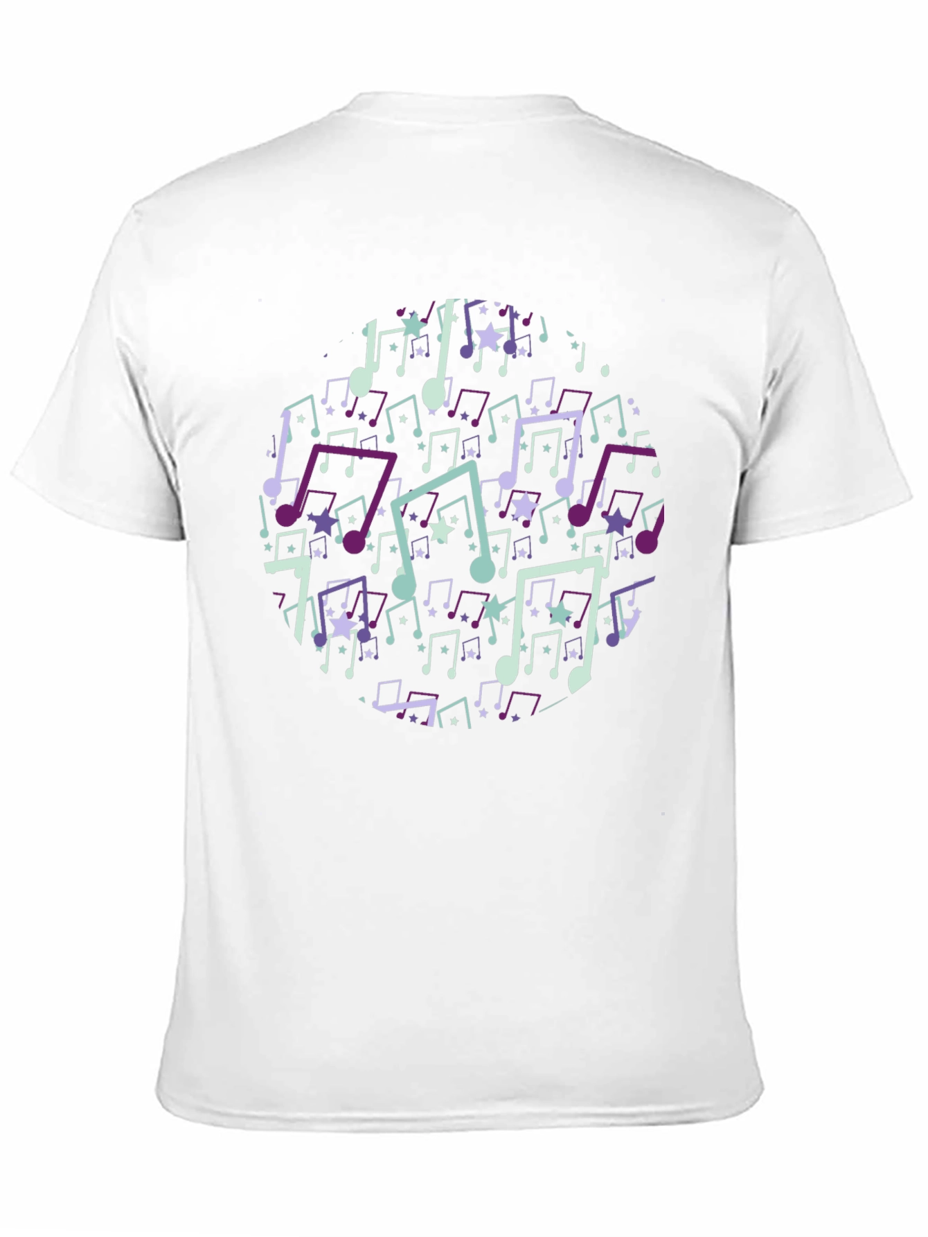 Musical Note T-Shirt - Black Cotton Tee