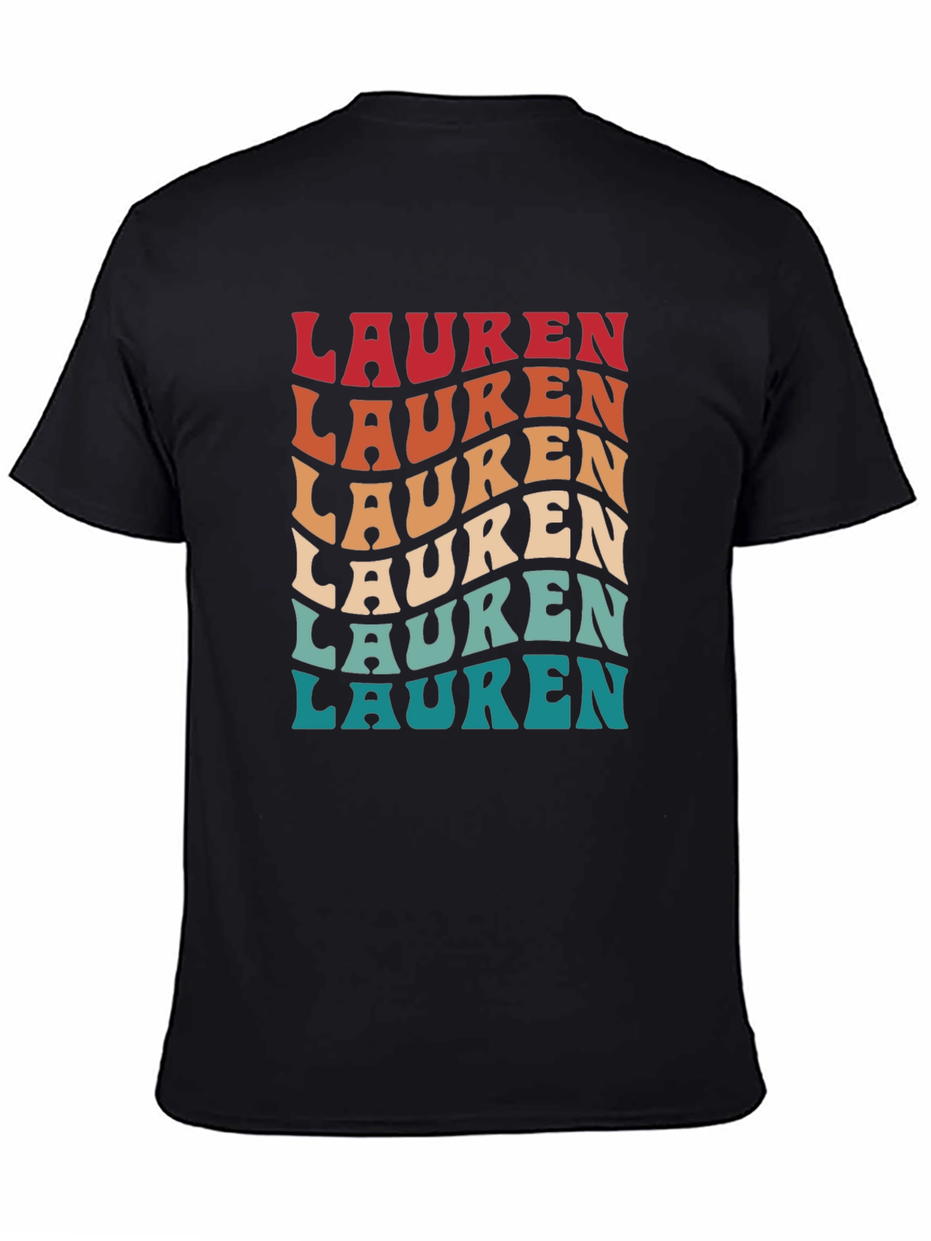 Retro Lauren Personalized T-Shirt