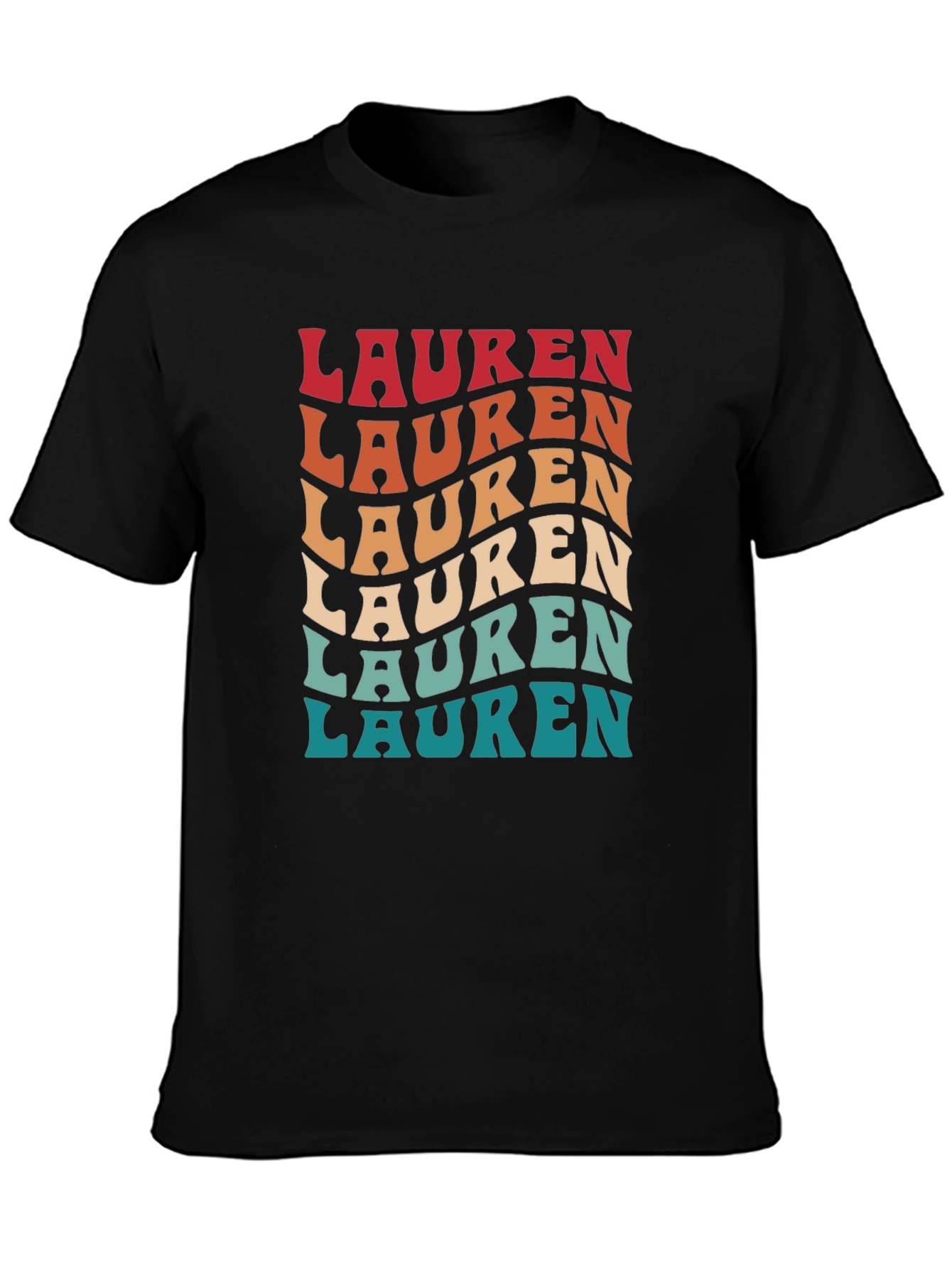 Retro Lauren Personalized T-Shirt