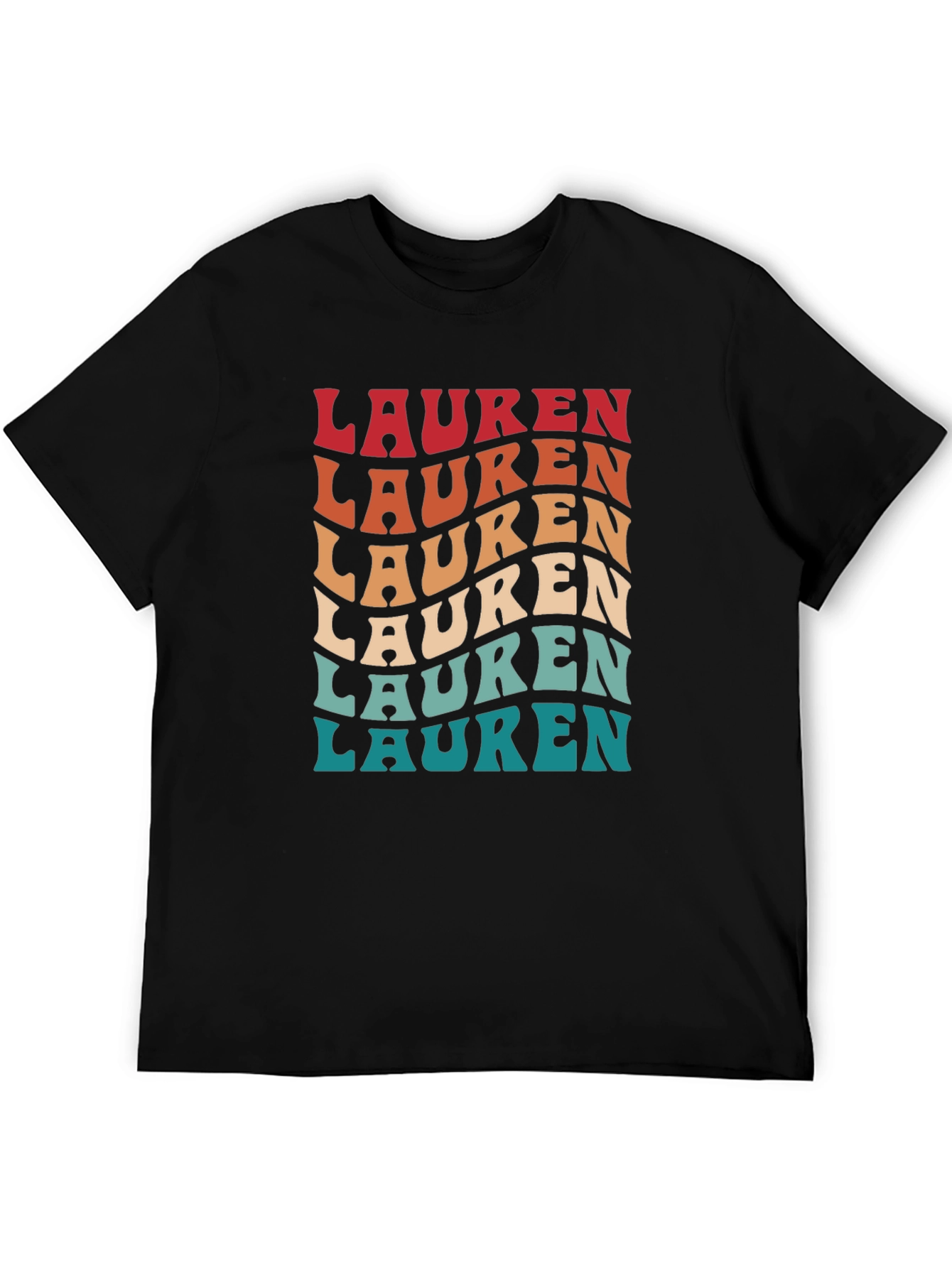 Retro Lauren Personalized T-Shirt
