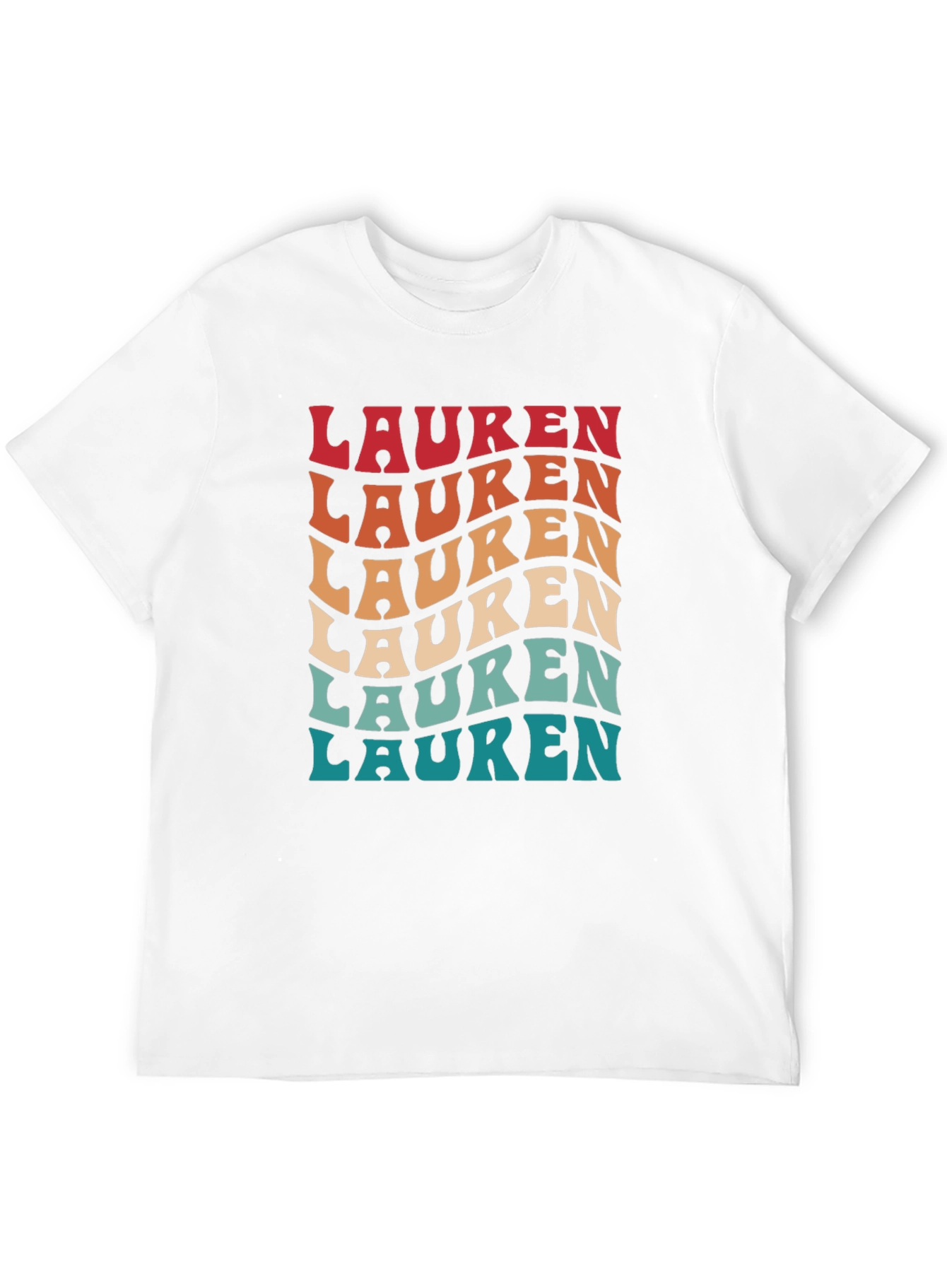 Retro Lauren Personalized T-Shirt