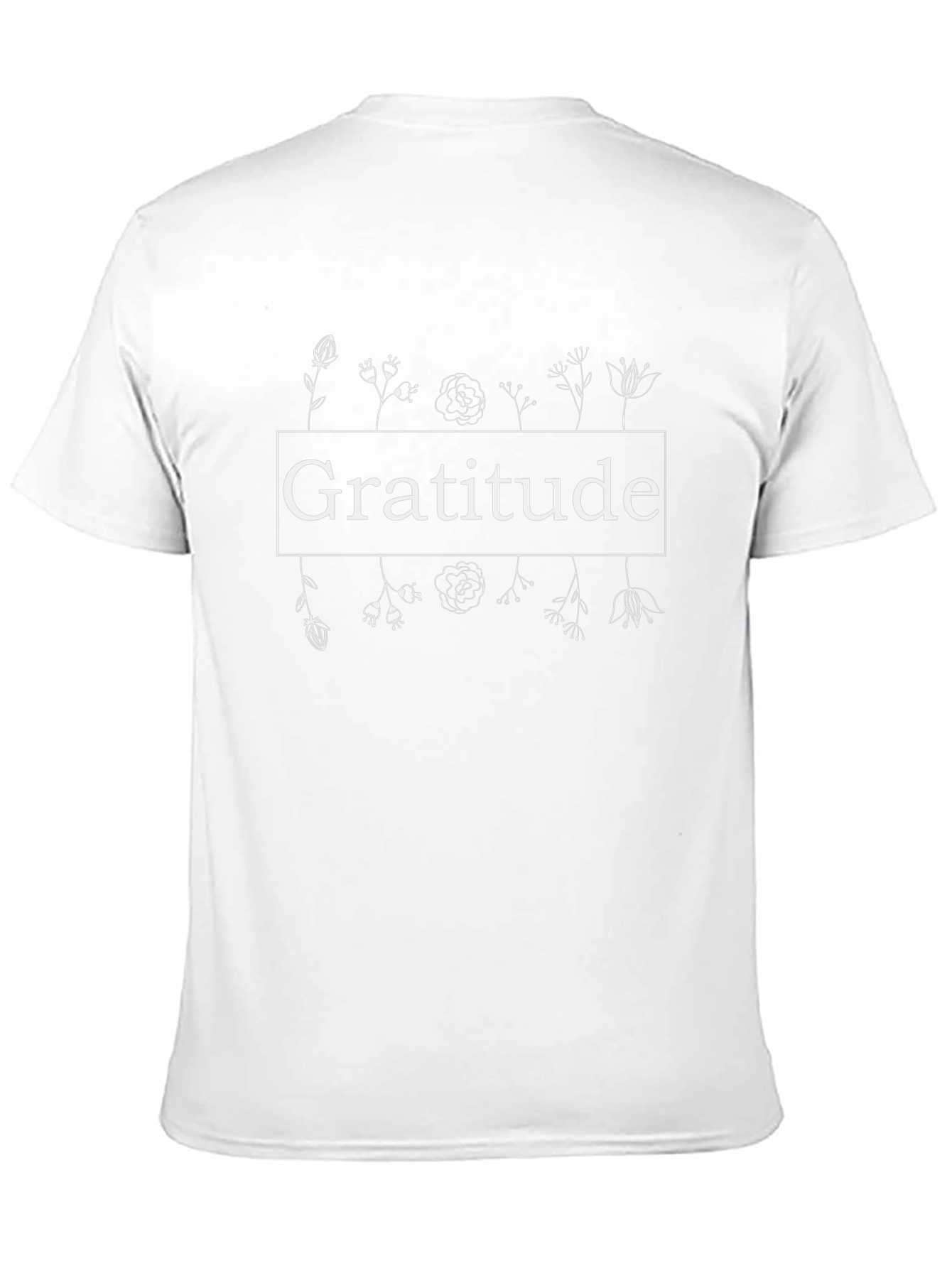 Gratitude Graphic Tee - Stylish Unisex T-Shirt