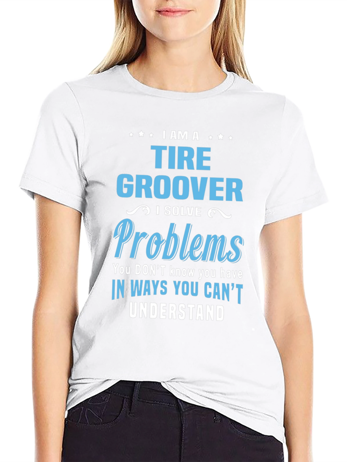 Tire Groover T-Shirt: Problem Solver Tee