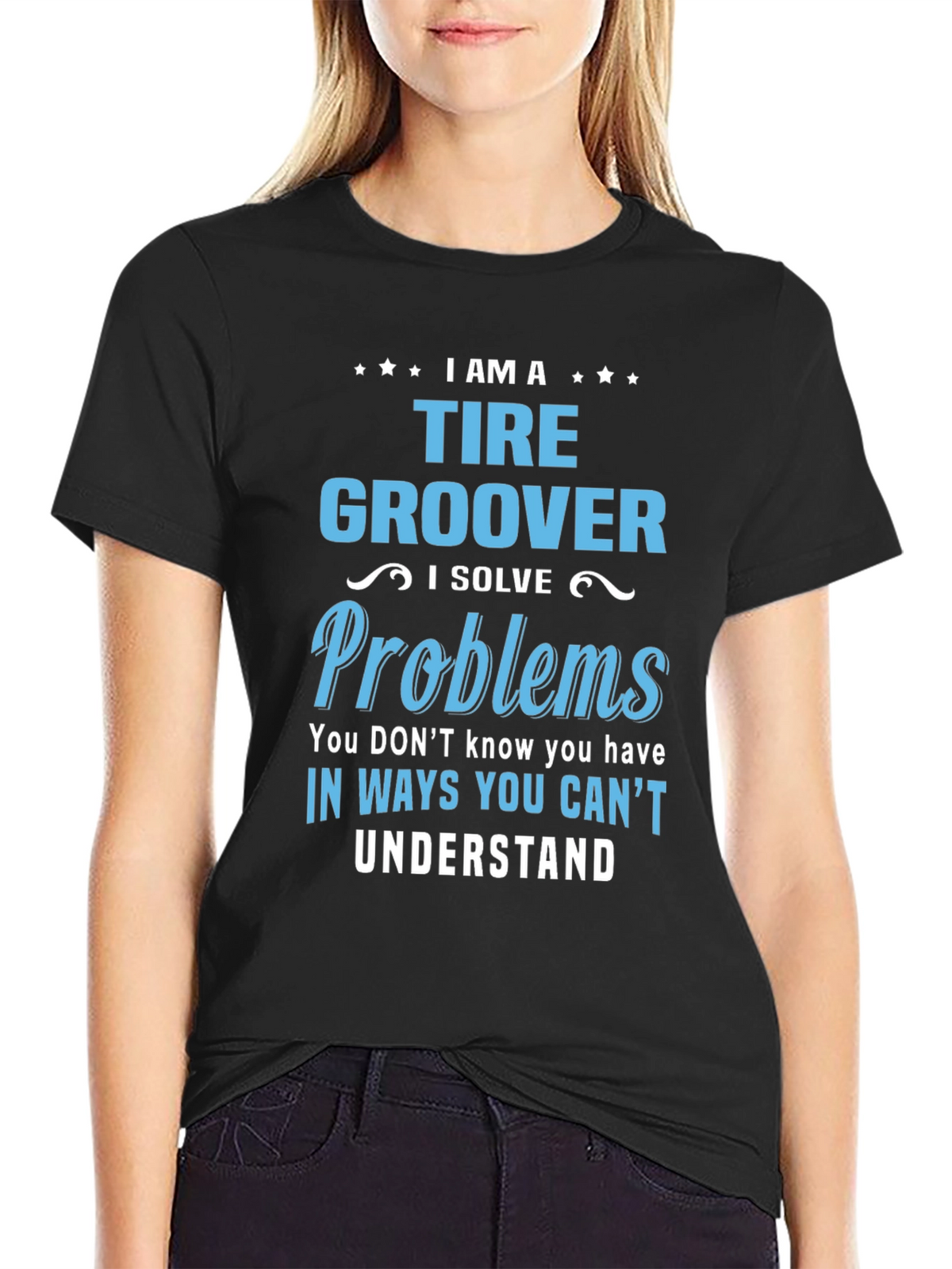 Tire Groover T-Shirt: Problem Solver Tee