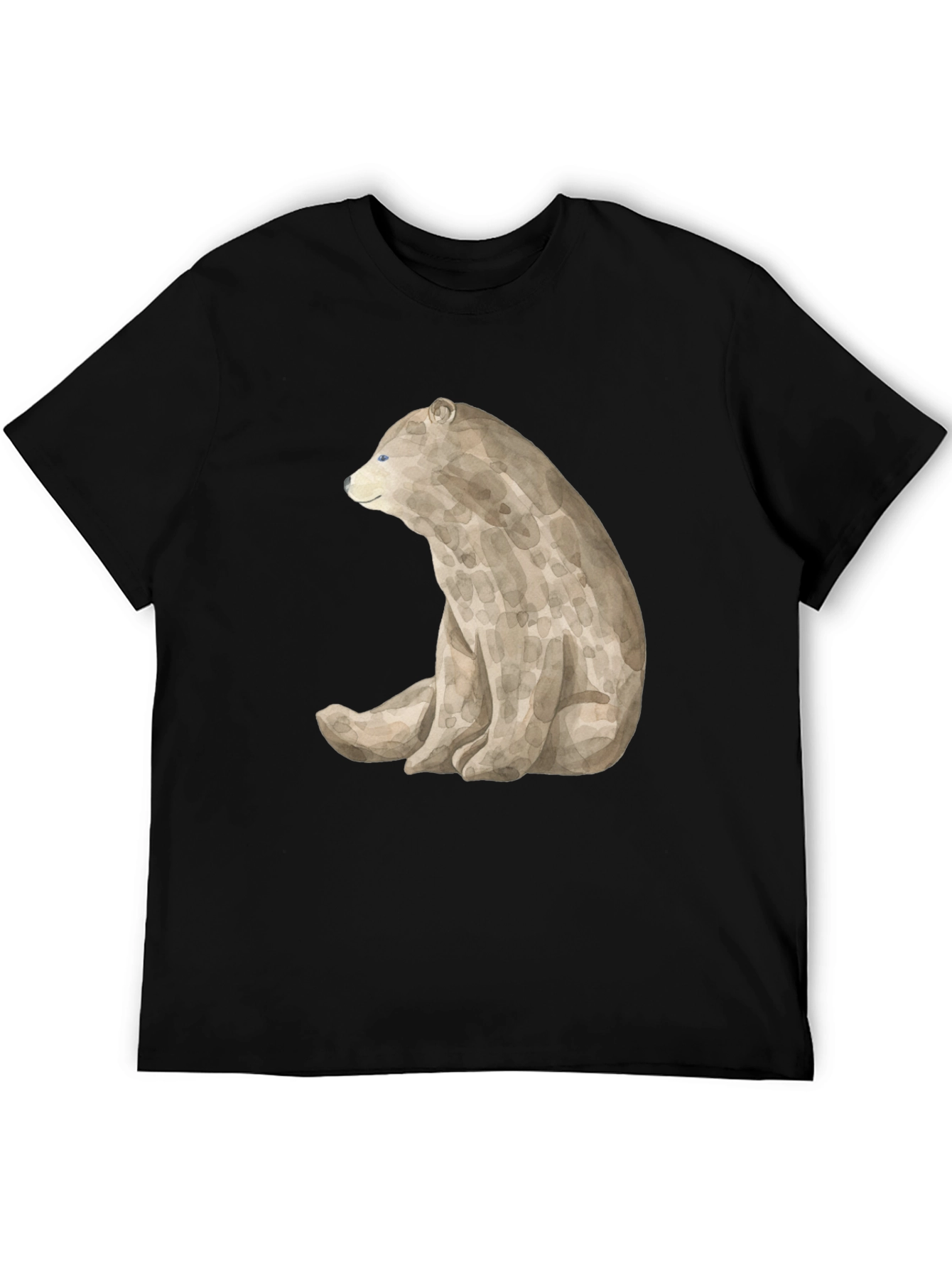Bear Graphic Black T-Shirt