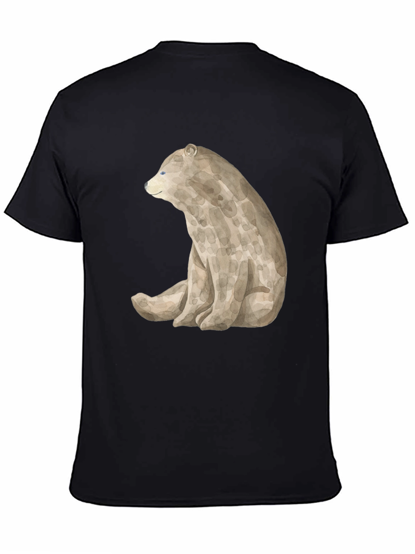 Bear Graphic Black T-Shirt