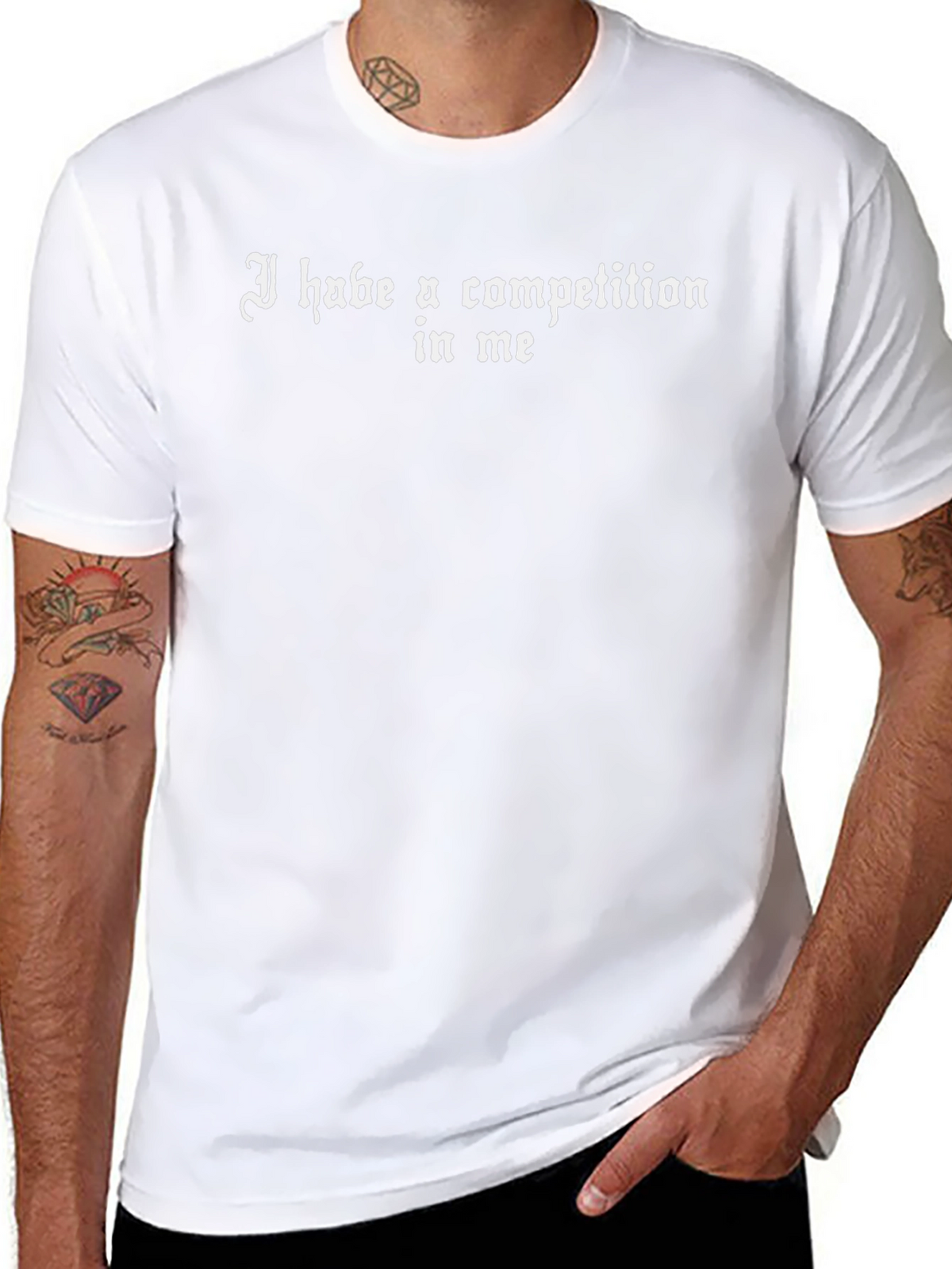 I Habe A Competition In Me Graphic T-Shirt