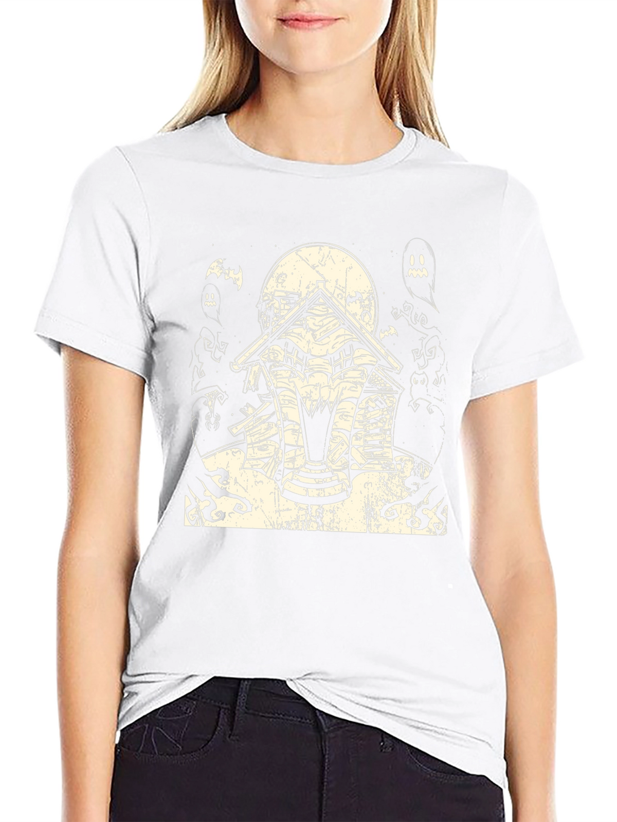 Haunted House Halloween Graphic Tee