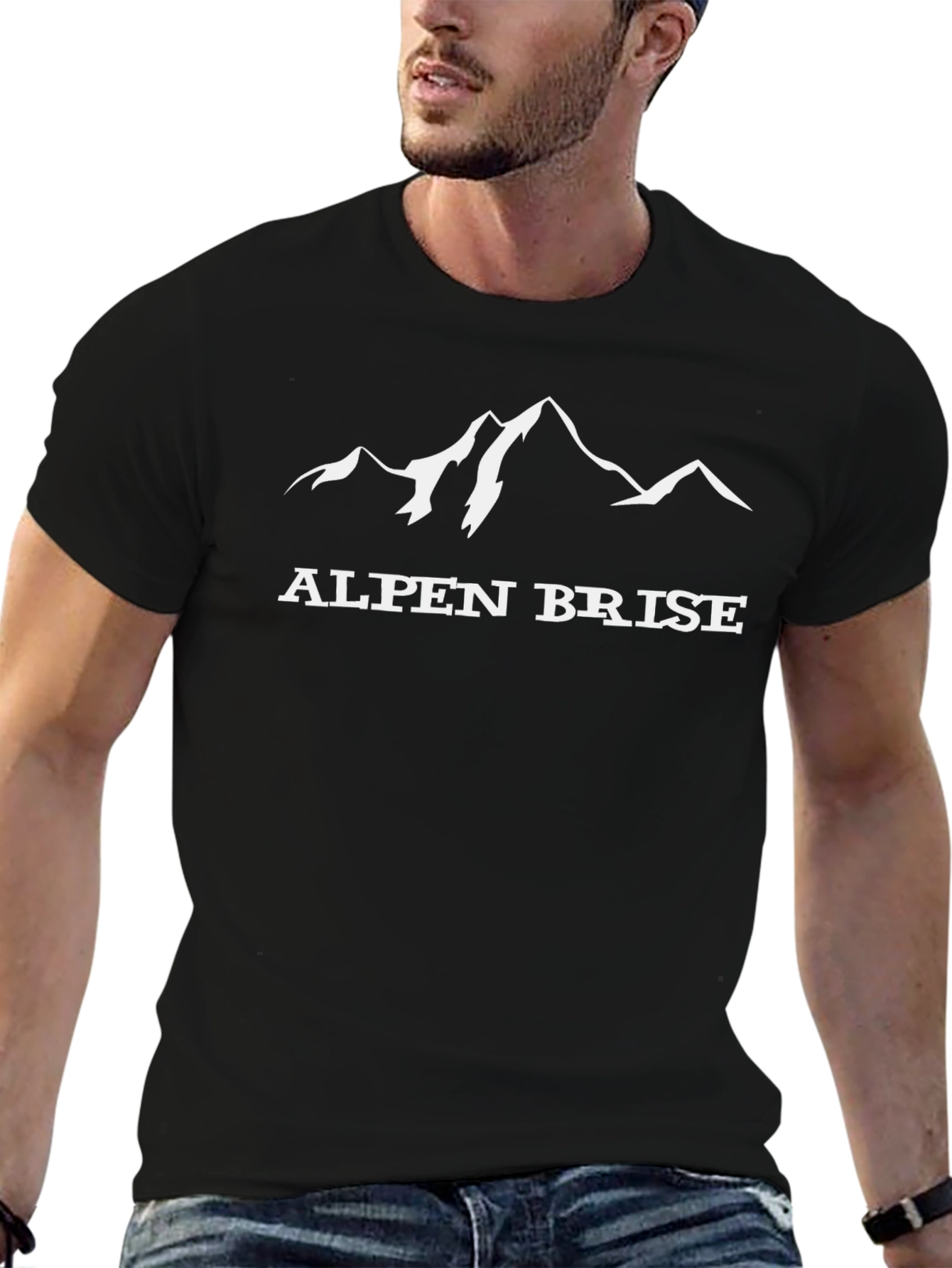 Alpen Brise Mountain Graphic T-Shirt