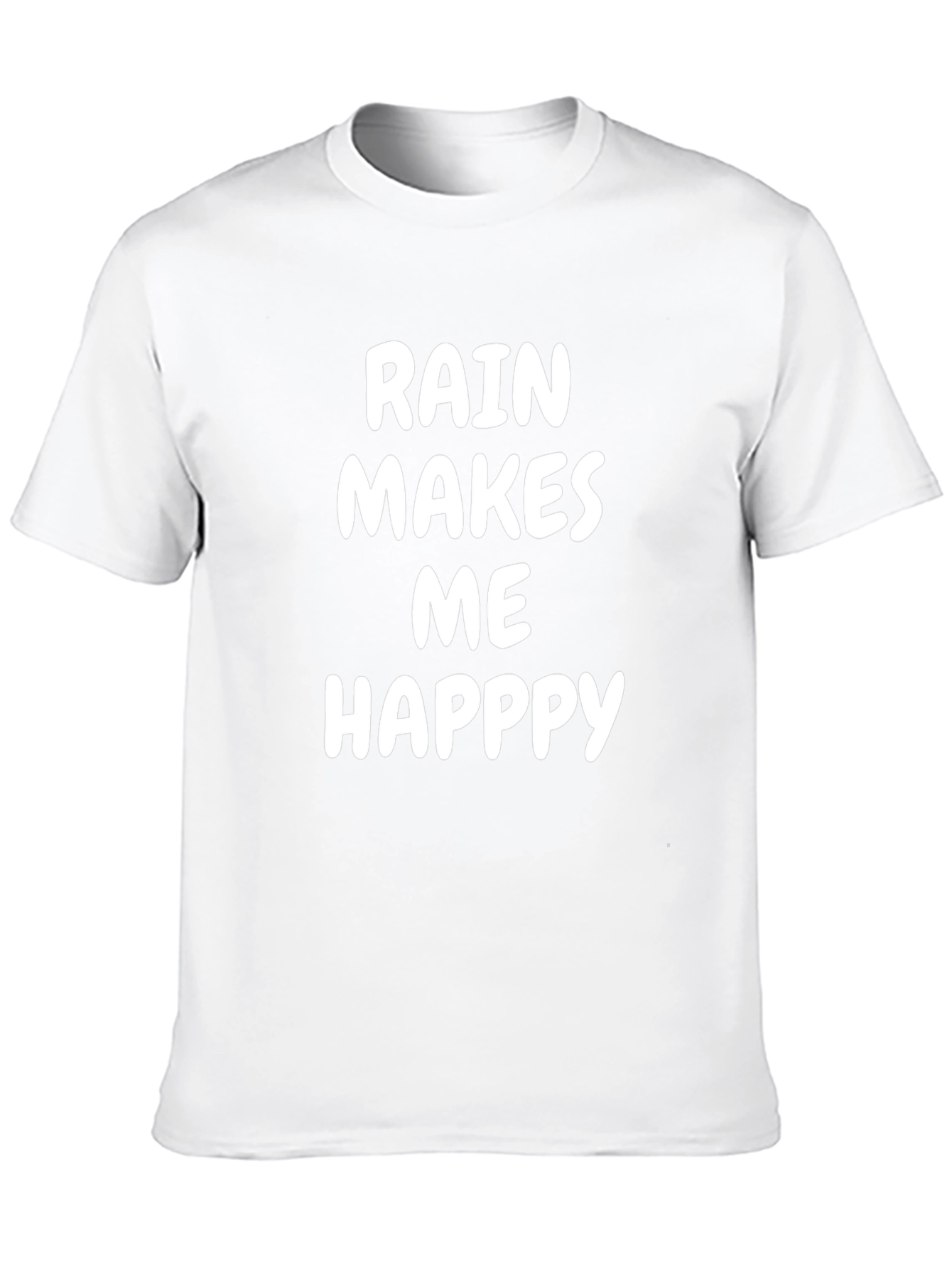 Rain Makes Me Happy Graphic Tee