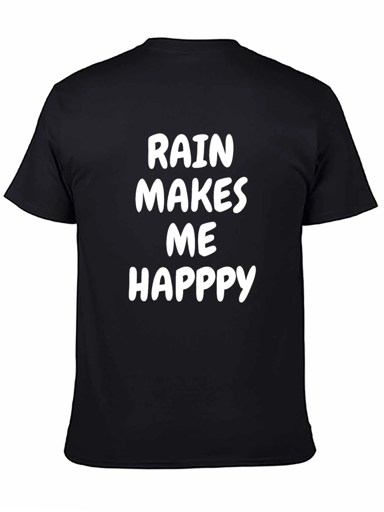 Rain Makes Me Happy Graphic Tee