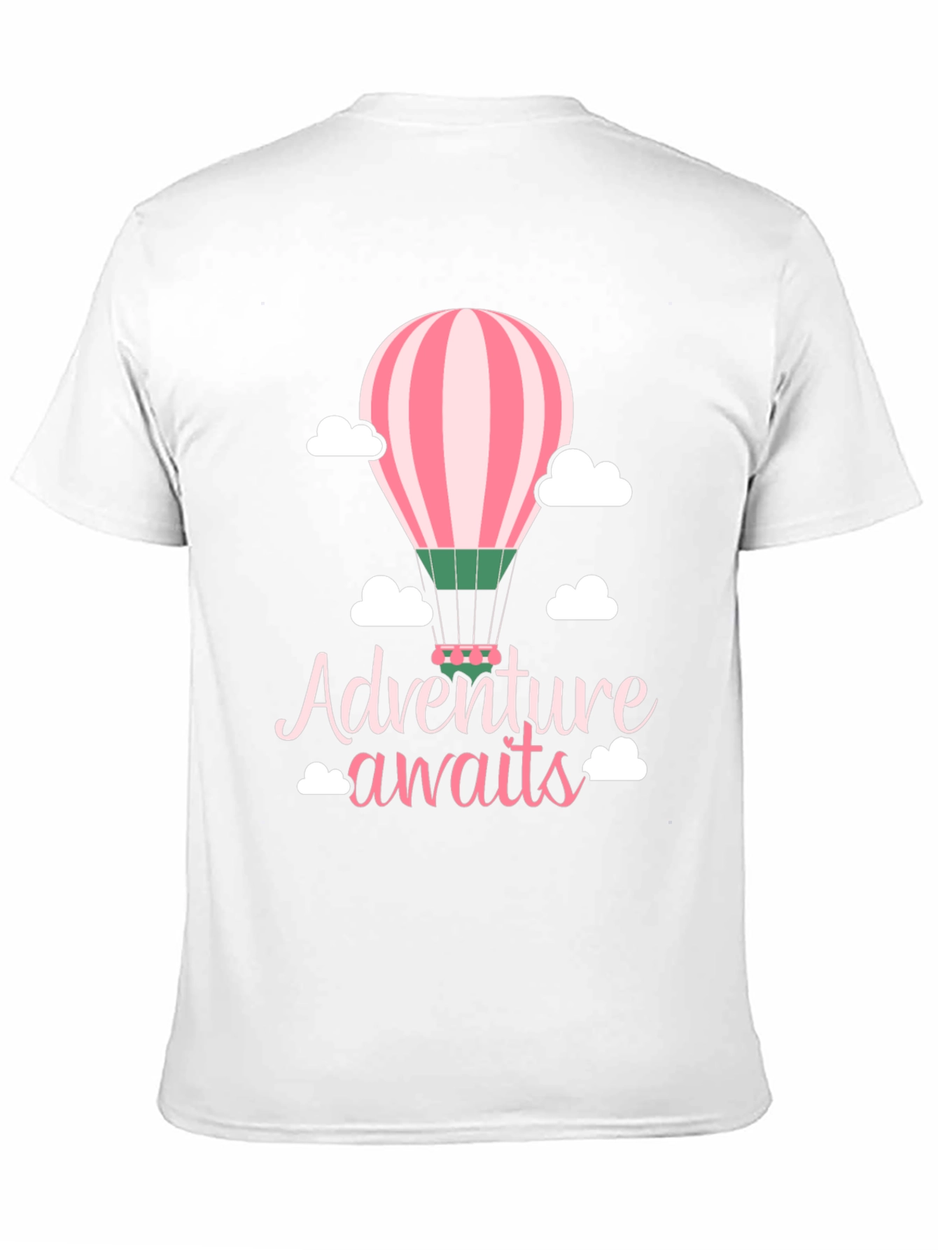 Adventure Awaits Hot Air Balloon Graphic Tee