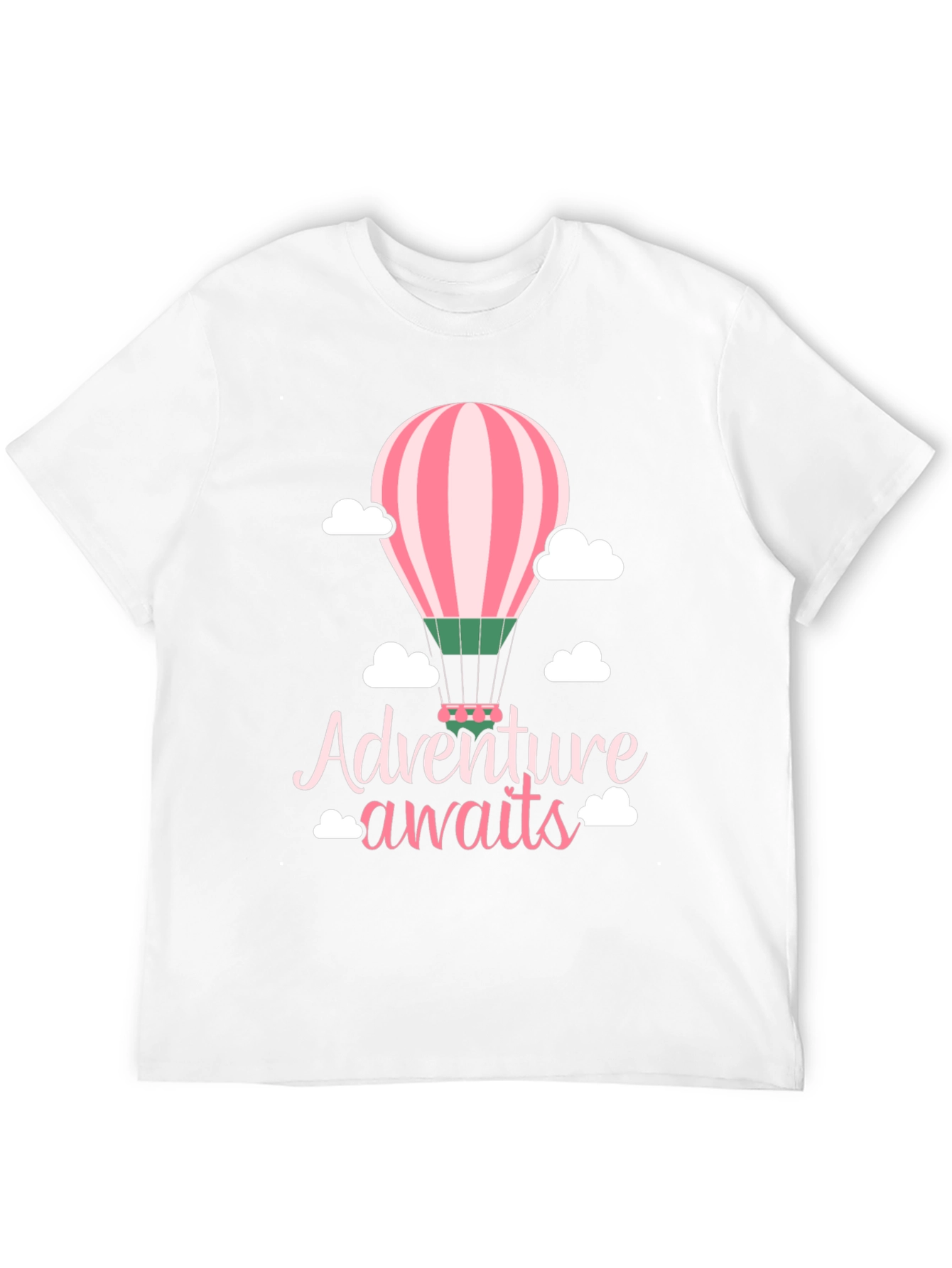 Adventure Awaits Hot Air Balloon Graphic Tee