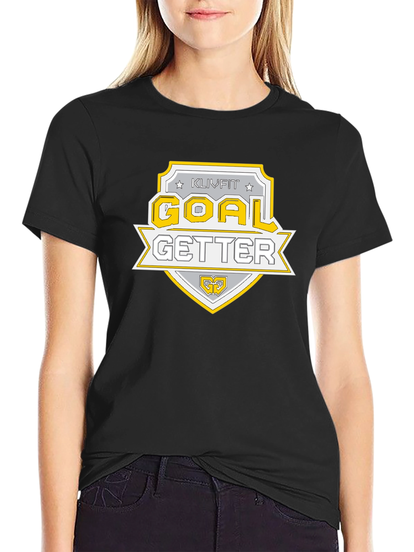 Goal Getter Graphic T-Shirt - Black