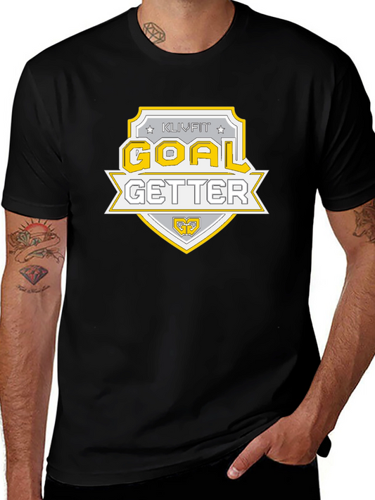 Goal Getter Graphic T-Shirt - Black