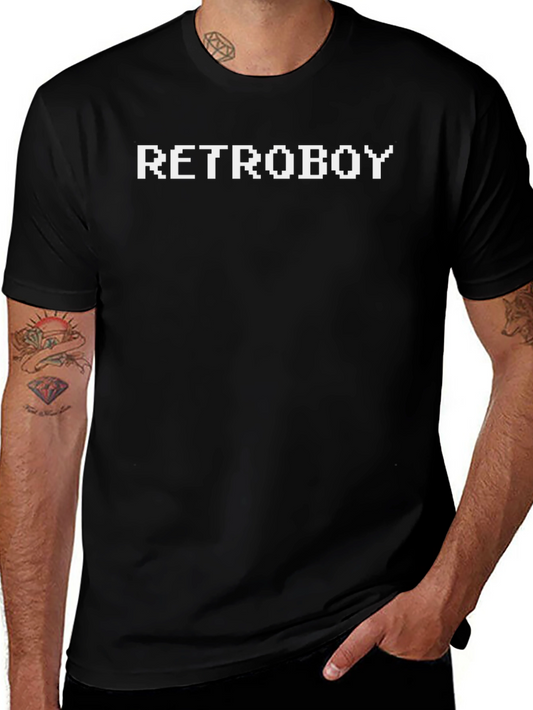 Retroboy Pixel Tee - Classic Gamer Style