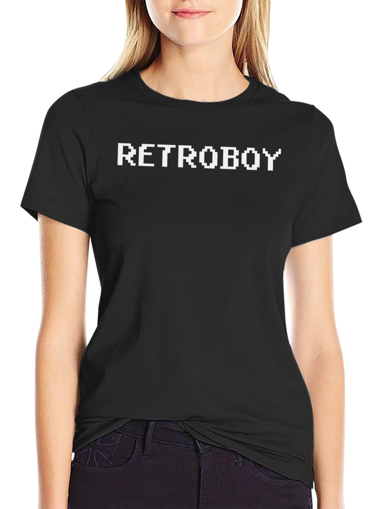 Retroboy Pixel Tee - Classic Gamer Style