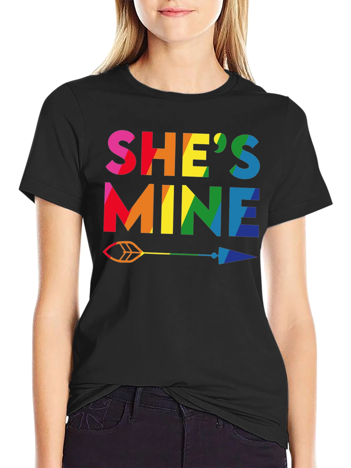 Shes Mine LGBTQ+ Pride T-Shirt