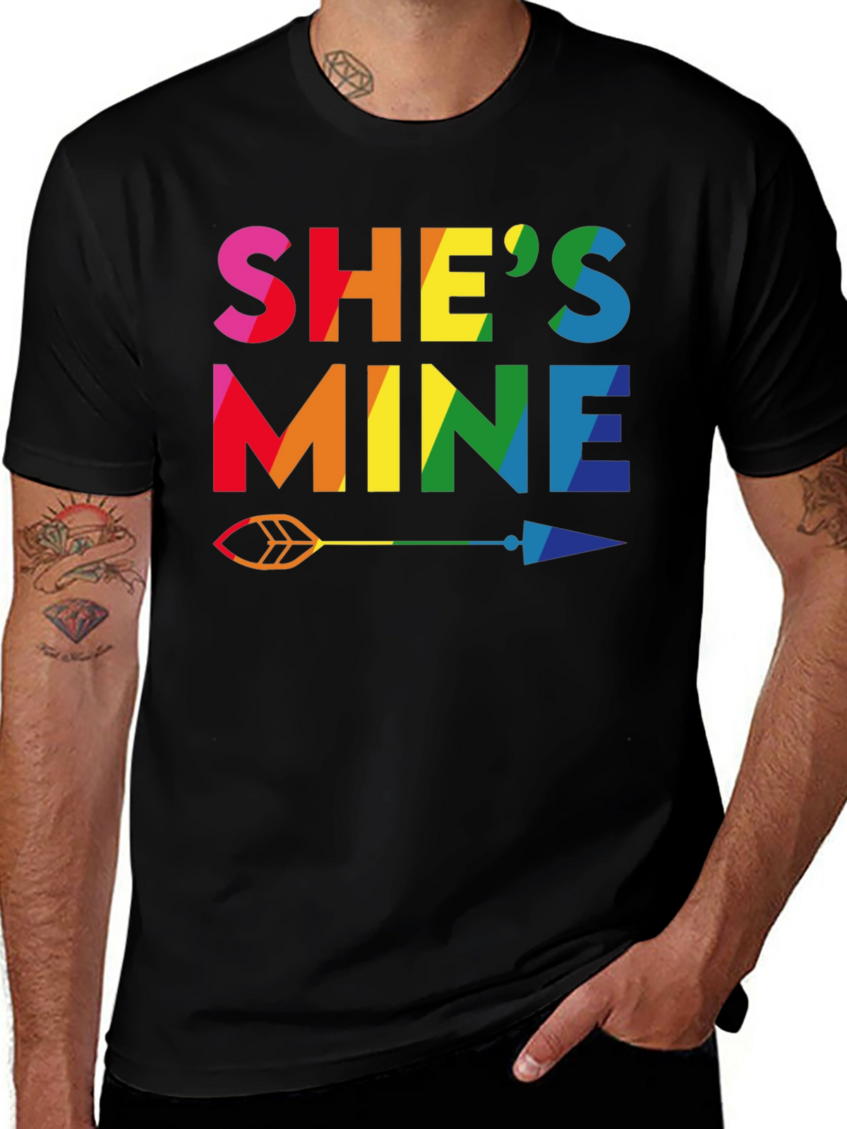 Shes Mine LGBTQ+ Pride T-Shirt