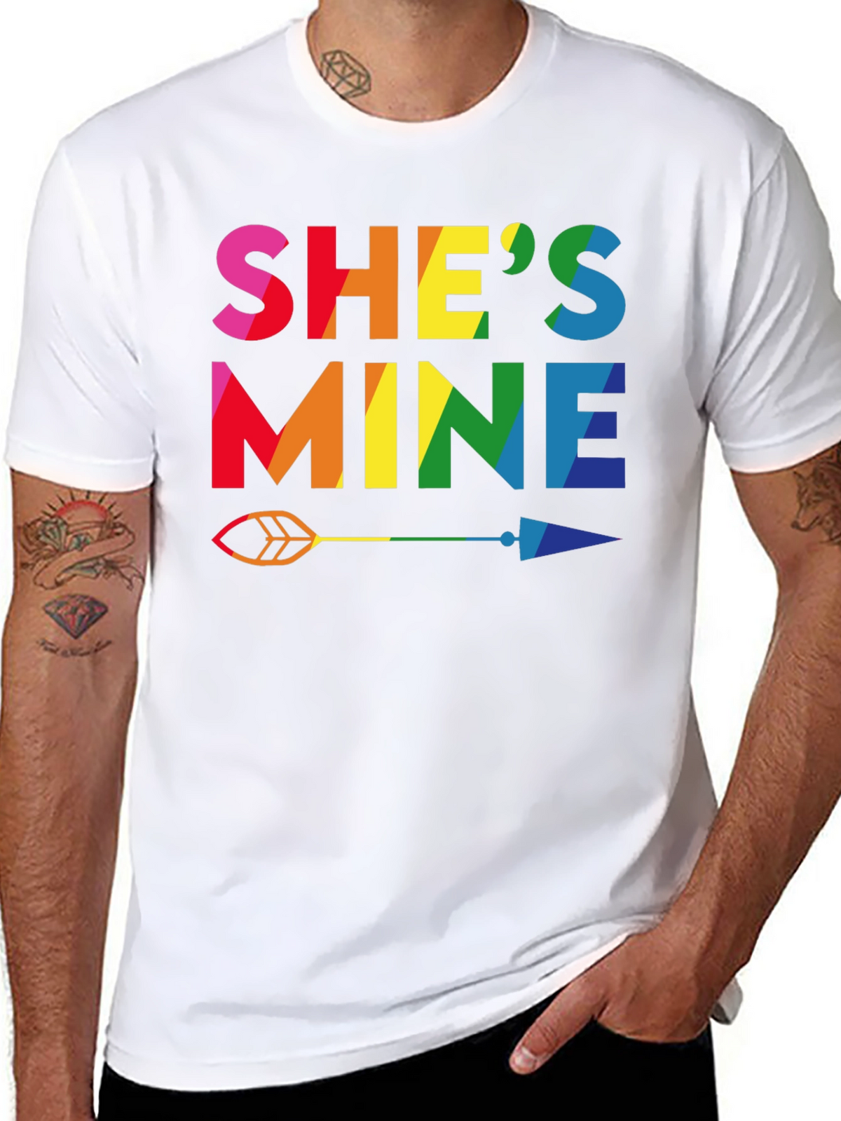Shes Mine LGBTQ+ Pride T-Shirt