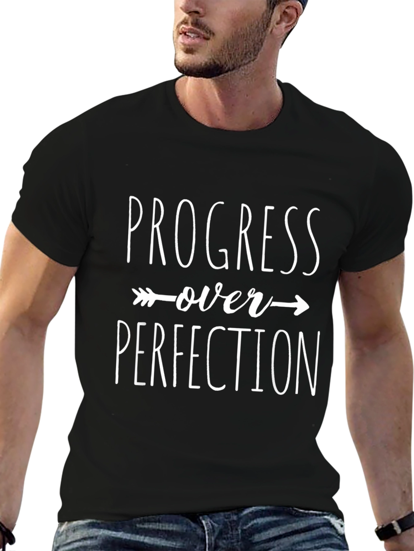 Progress Over Perfection Graphic Tee