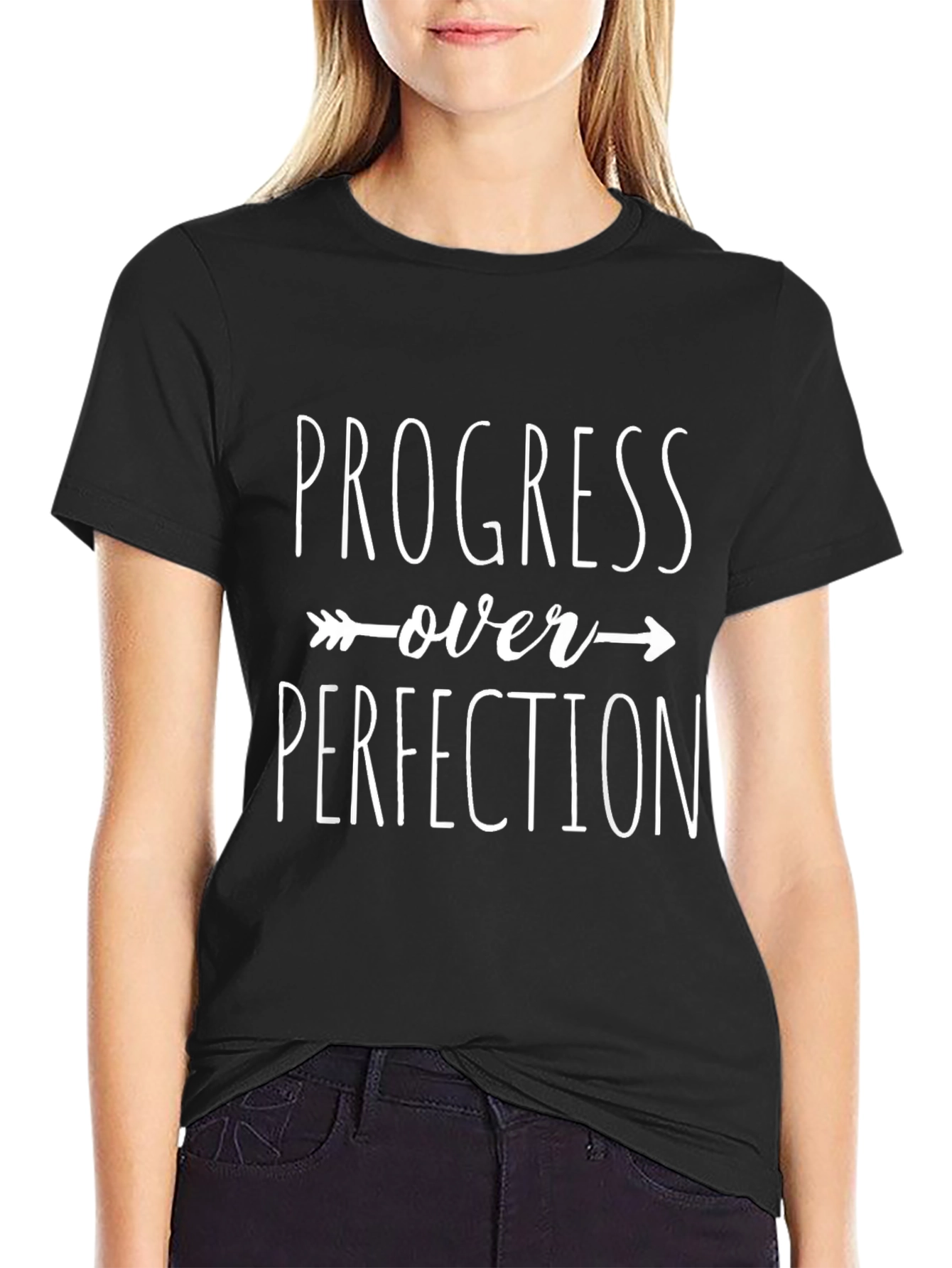 Progress Over Perfection Graphic Tee