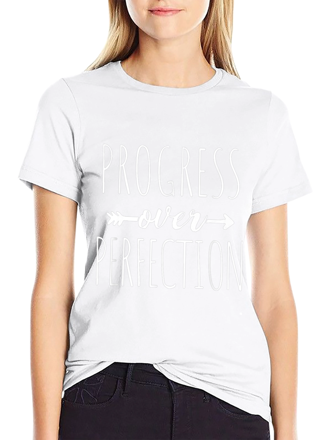 Progress Over Perfection Graphic Tee