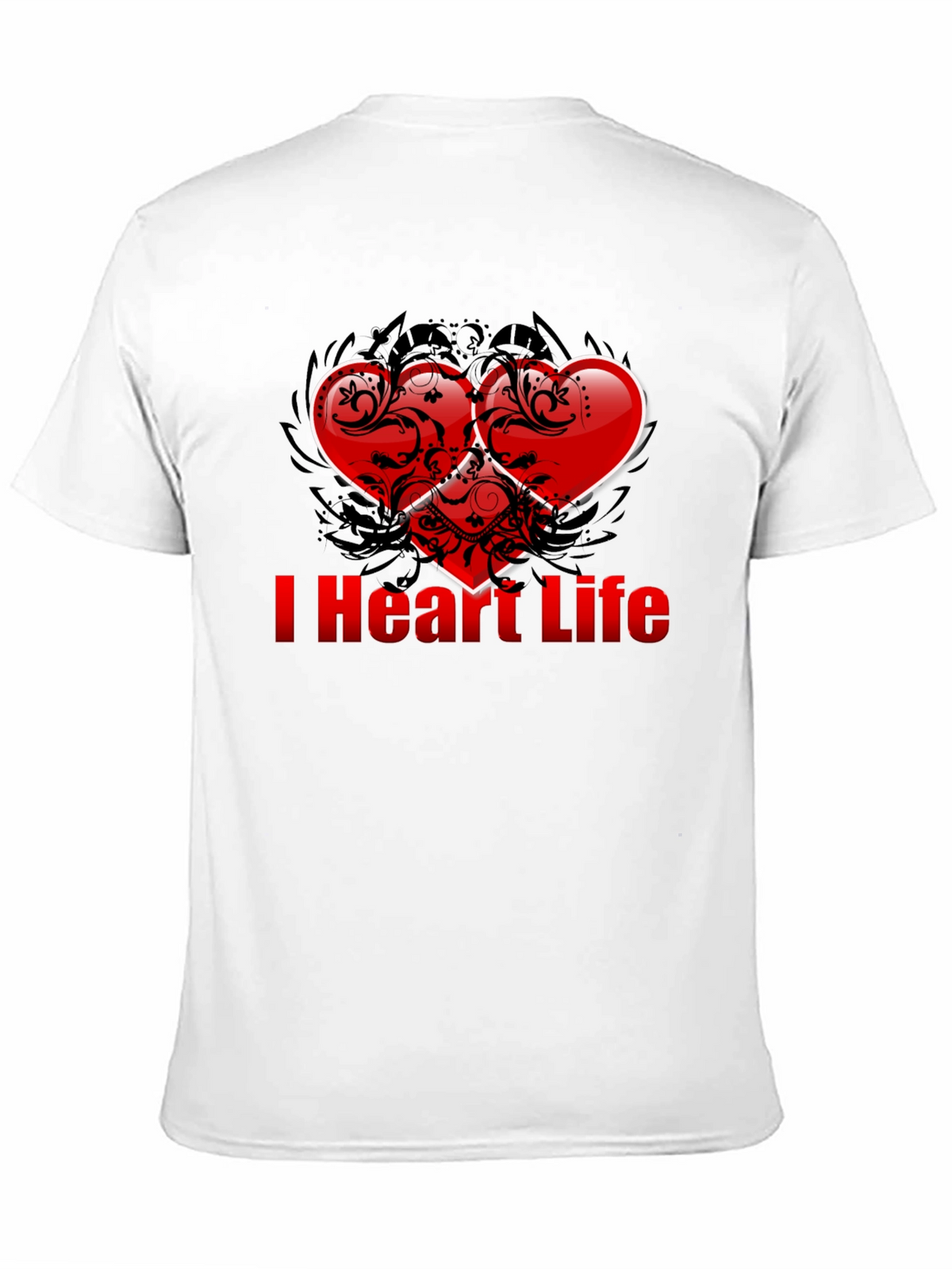 I Heart Life T-Shirt - Stylish Graphic Tee