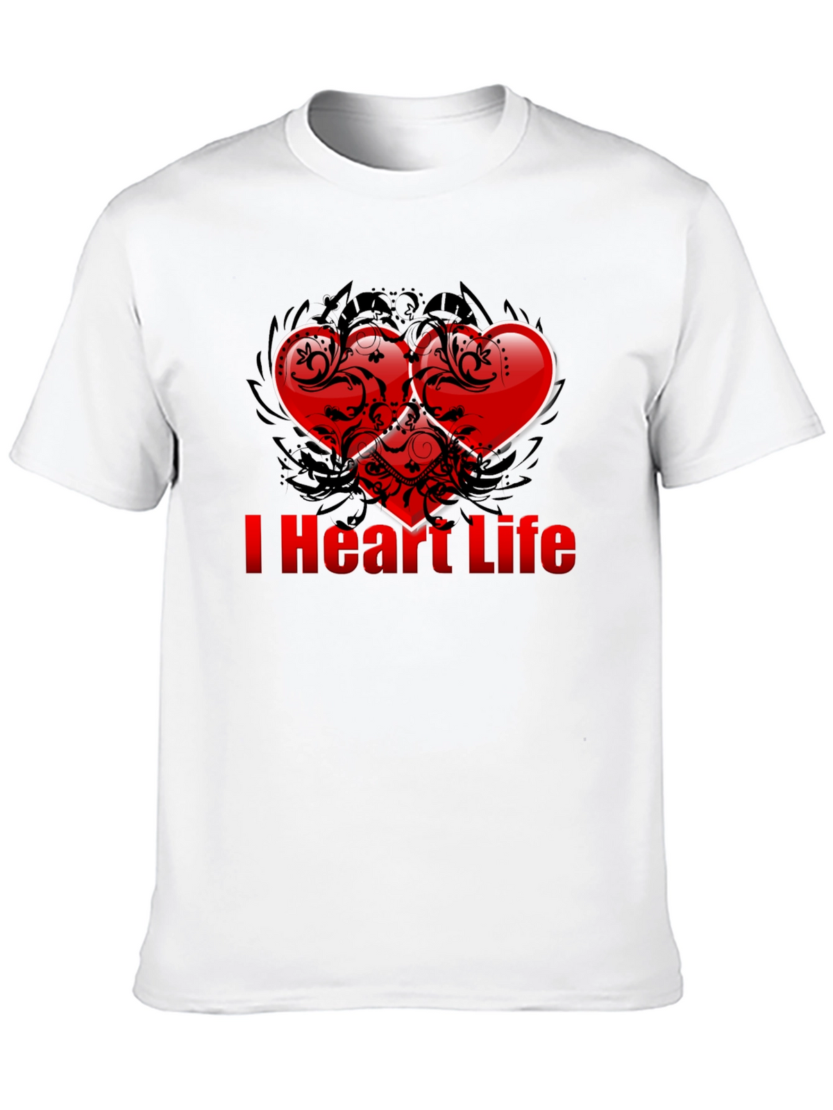 I Heart Life T-Shirt - Stylish Graphic Tee