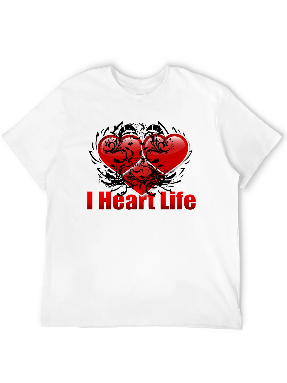 I Heart Life T-Shirt - Stylish Graphic Tee