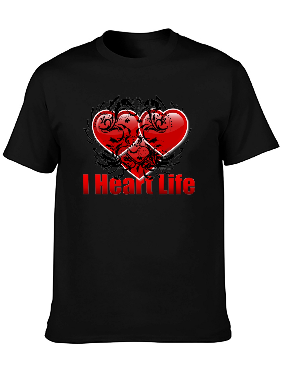 I Heart Life T-Shirt - Stylish Graphic Tee