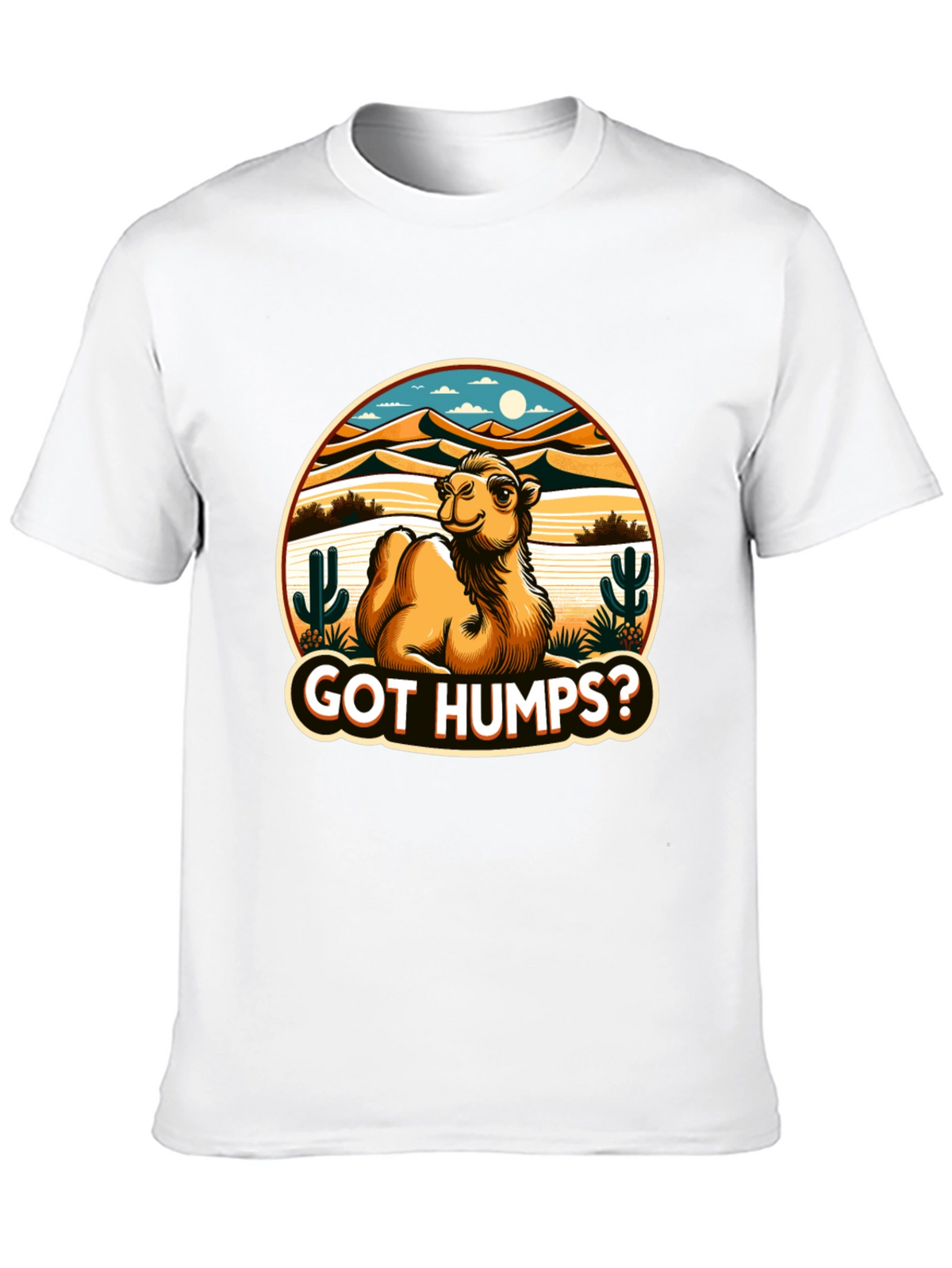 Got Humps? Novelty Desert Camel T-Shirt