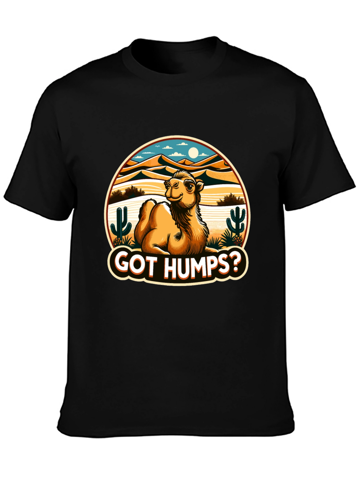 Got Humps? Novelty Desert Camel T-Shirt