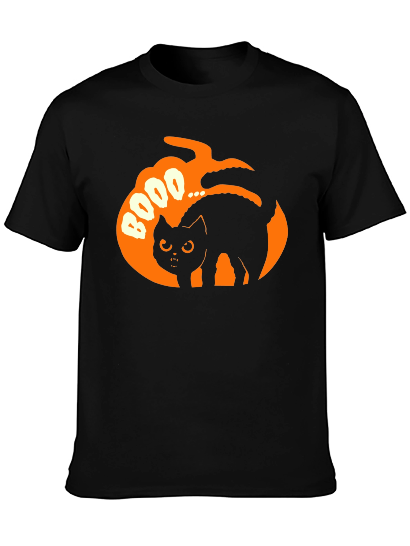 Halloween Cat BOOO T-Shirt