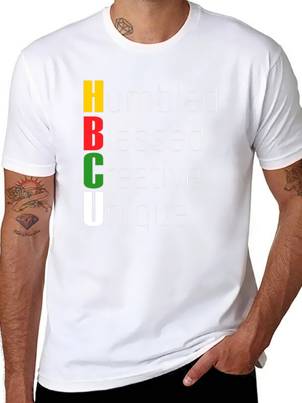 HBCU Humbeled Blessed Creative Unique T-Shirt