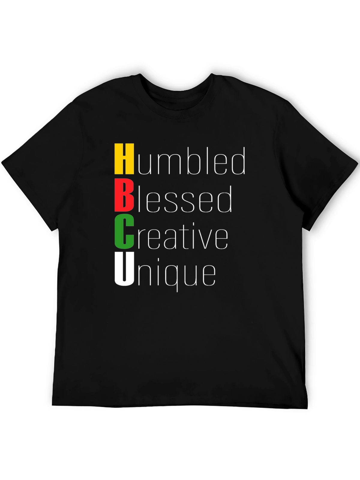 HBCU Humbeled Blessed Creative Unique T-Shirt