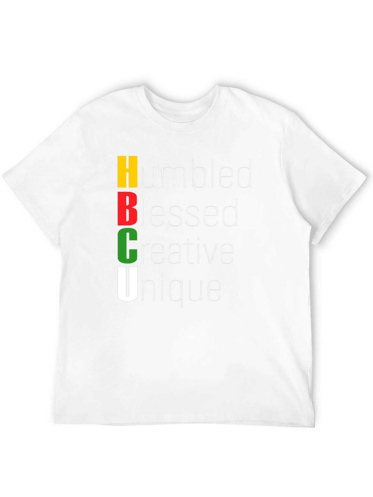 HBCU Humbeled Blessed Creative Unique T-Shirt
