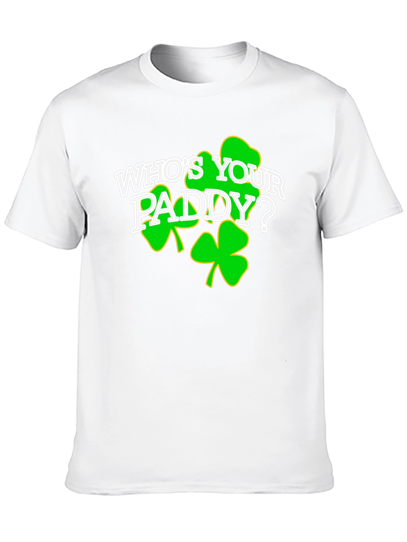Whos Your Paddy? St. Patricks Day Black T-Shirt