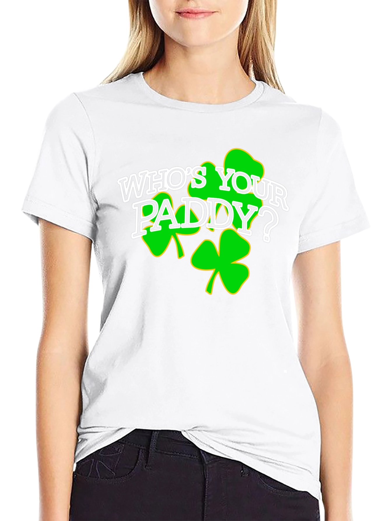 Whos Your Paddy? St. Patricks Day Black T-Shirt