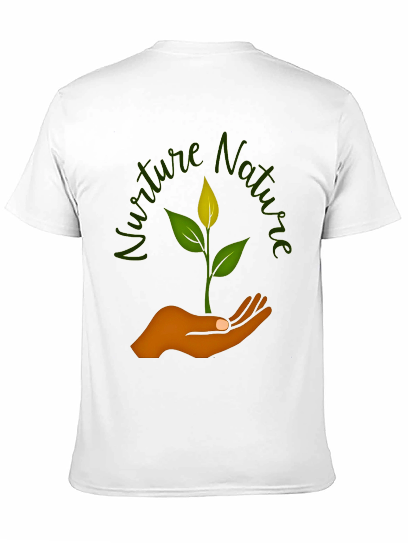 Nurture Nature Graphic T-Shirt - Black
